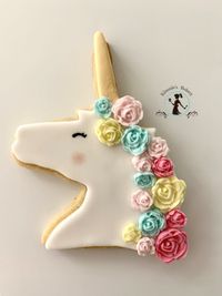 3D unicorn koekjes