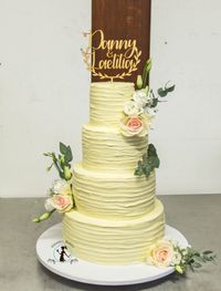 65 pp 4 lagen wedding cake ganache